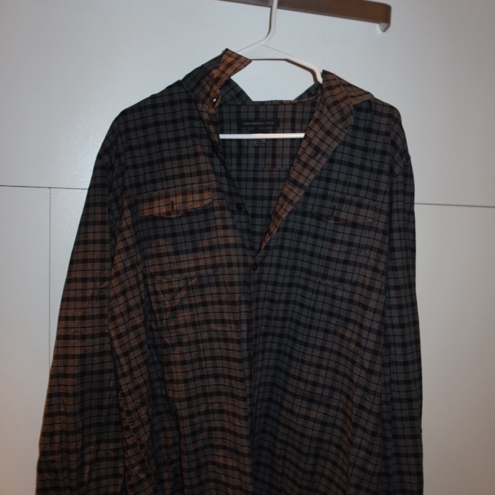 Men's Plaid Long Sleeve Shirt